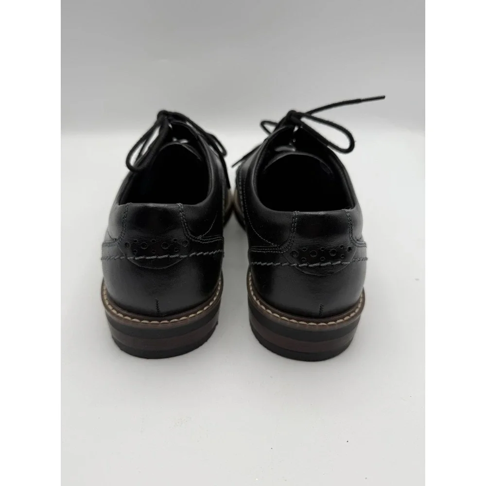 Nunn Bush Centro Flex Wing Tip Oxford Men's Oxford Black 8.5 Men's 8 1/2